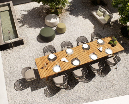 Contour armchairs_Vis a vis table_Contour sofa S