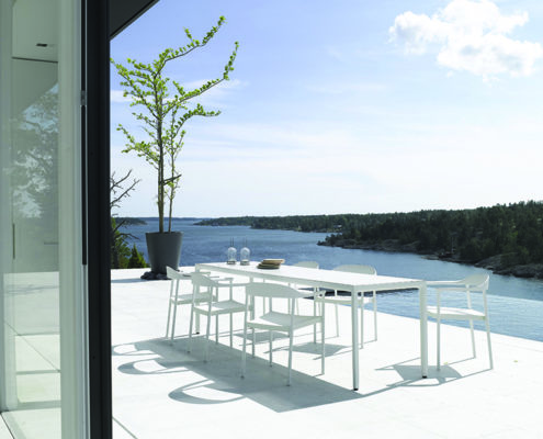 Illum dining set white 1
