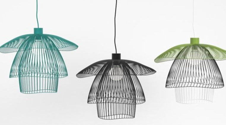 suspension papillon forestier