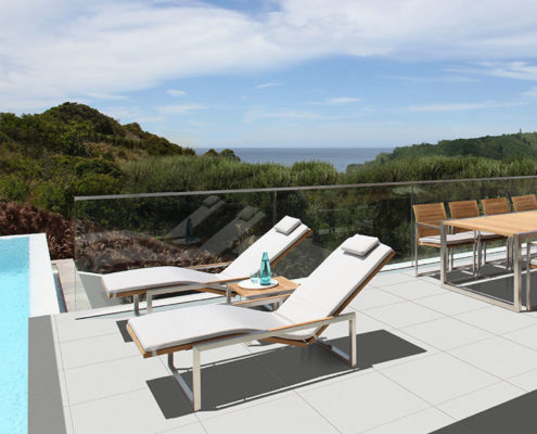 chaise longue teak NINIX_royal botania