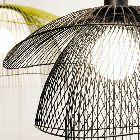 Suspension-Forestier-PAPILLON-Suspension-fil-de-fer-Noir