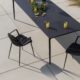 table fine céramique aluminium