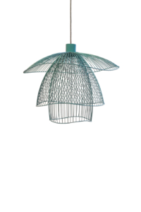 suspension Papillon bleu forestier