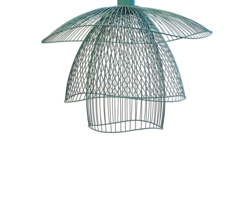 suspension Papillon bleu forestier
