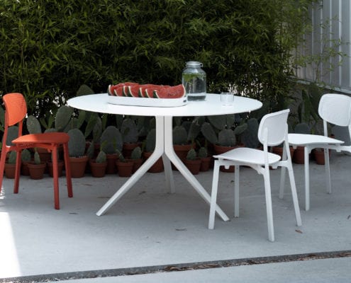 Table OOPS I did it again et chaise colander