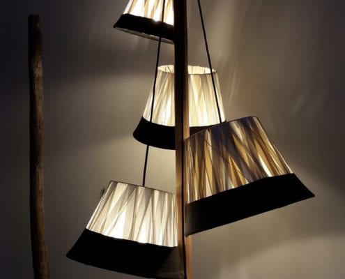 Lampadaire 5 abats jours