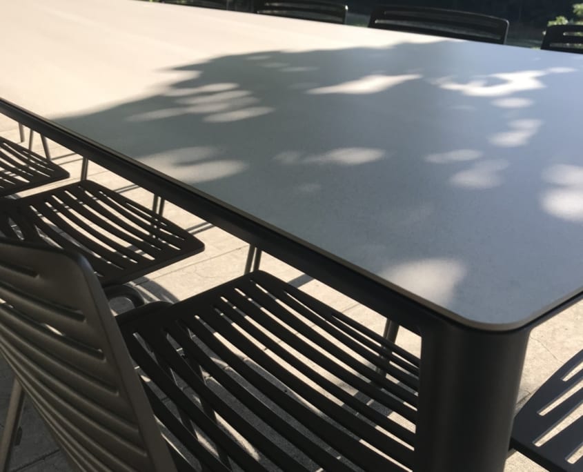 table repas 300 cm_céramique UNIT de Royal Botania
