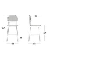 tabouret bar Titus