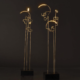 lampe sans fil en laiton boucle