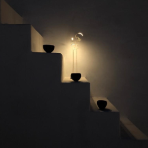 lampe sans fil en laiton boucle