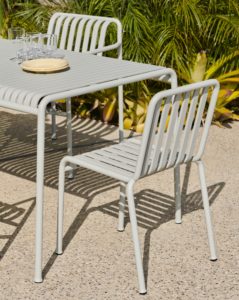 Palissade chair sky grey_Palissade Table sky grey