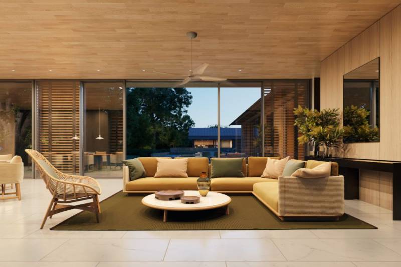 Canapé Giro de la marque Kettal disponible chez Homa à Coustellet