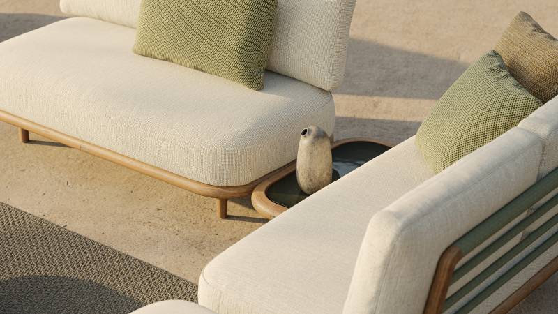 Salon de jardin Royal Botania ARCHY : luxe, résistance et beauté pour votre villa à Carpentras dans le Ventoux