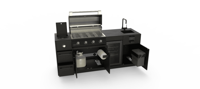 cuisine extérieure lite barbura 