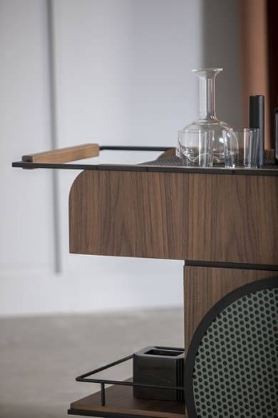 Chariot bar TRINK intemporel et pratique 