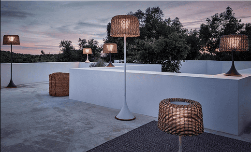 Lampe en maille ambient Gloster