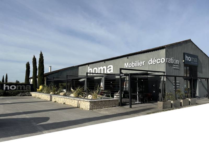 Boutique de meuble design vers Saint Rémy de Provence, découvrez HOMA, spécialiste du meuble design et haut de gamme depuis 2013.