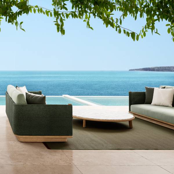 Canapé Giro de la marque Kettal disponible chez Homa à Coustellet